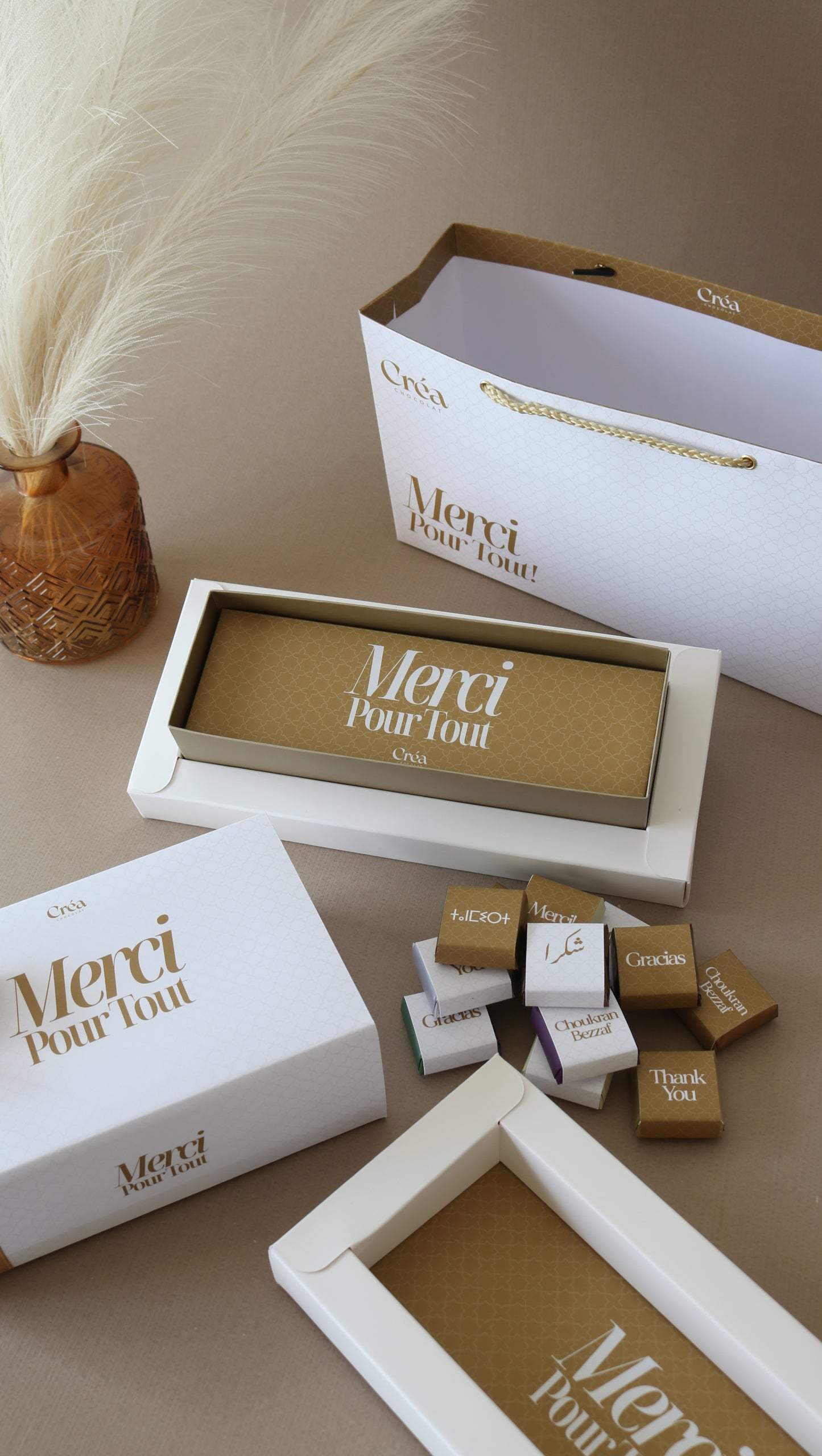MERCI - Boite de chocolat PRESTIGE - ÉDITION LIMITÉE