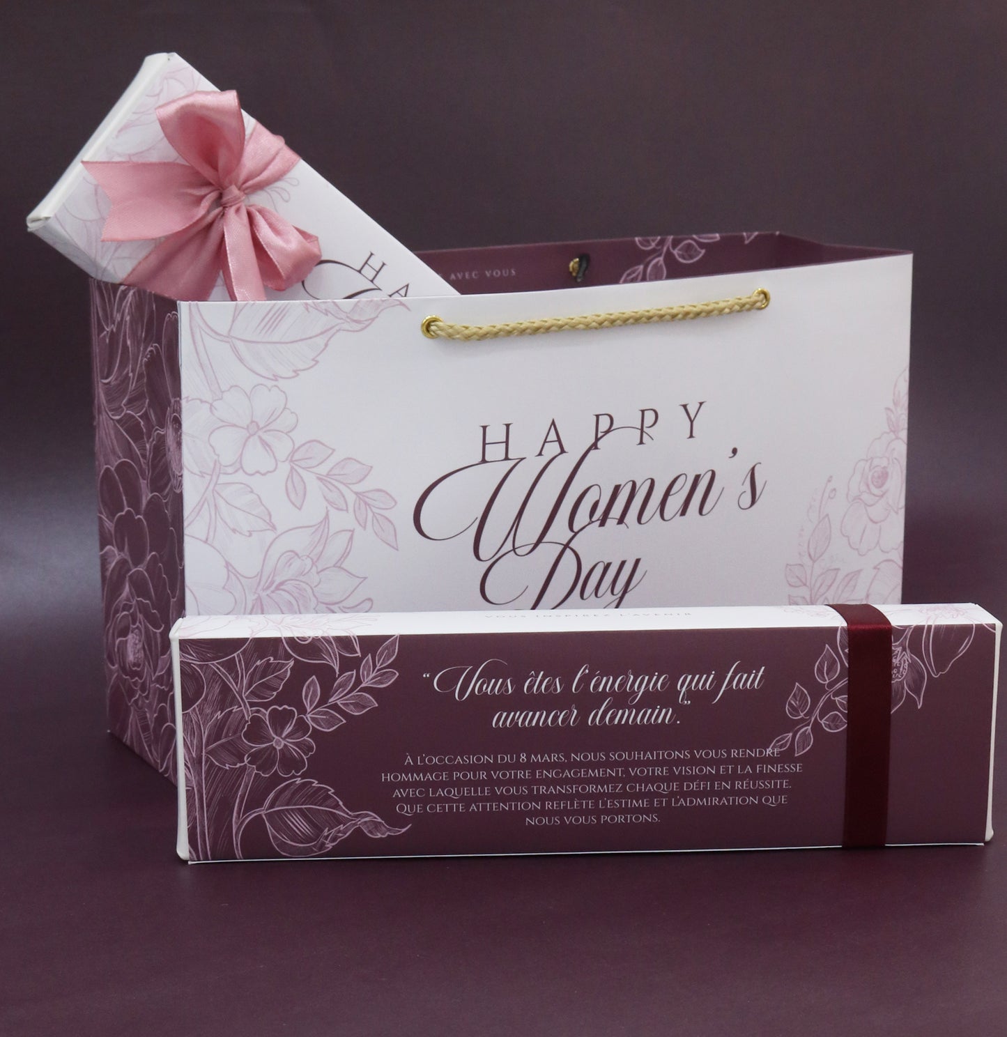 Boite de chocolat ELITE BOX - ÉDITION  SPÉCIALE JOURNÉE DE LA FEMME