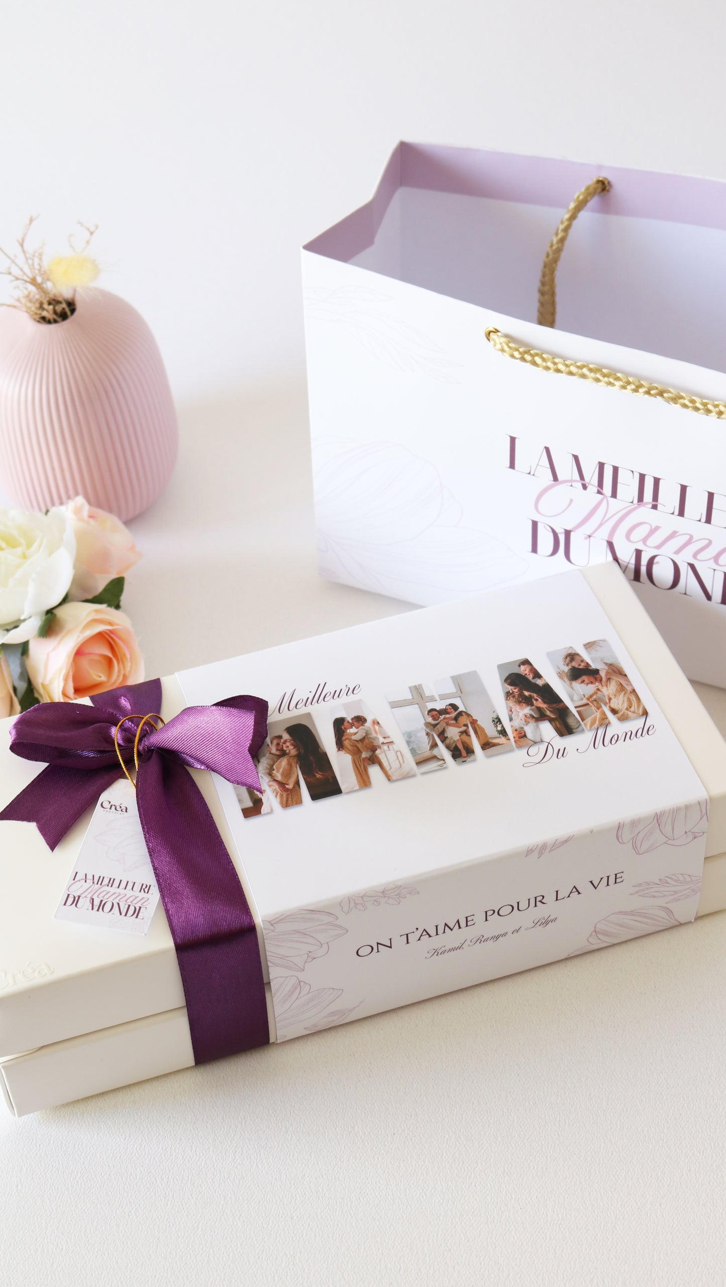 MAMAN - COFFRET DE CHOCOLAT PREMIUM PERSONNALISÉ