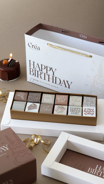 HAPPY BIRTHDAY - Boite de chocolat - ÉDITION LIMITÉE