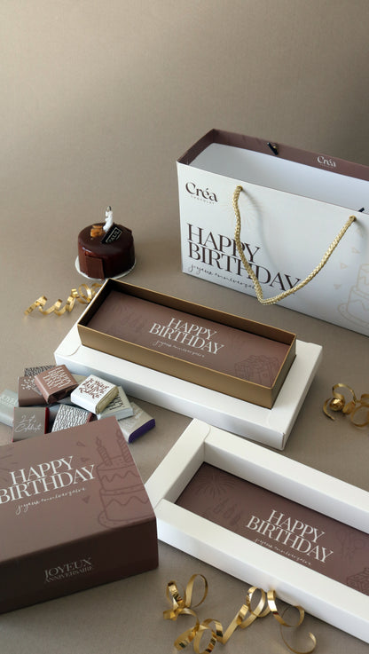 HAPPY BIRTHDAY - Boite de chocolat - ÉDITION LIMITÉE
