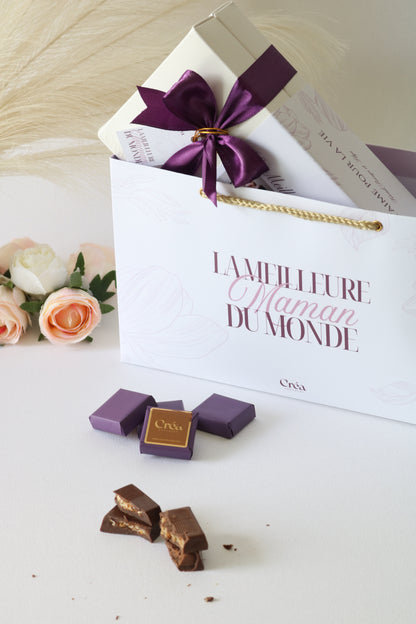 MAMAN - COFFRET DE CHOCOLAT PREMIUM PERSONNALISÉ