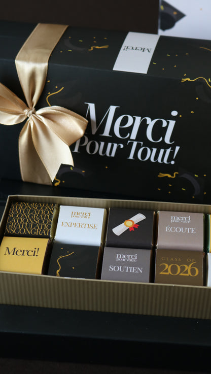 MERCI POUR TOUT Boite de chocolat - ÉDITION LIMITÉE