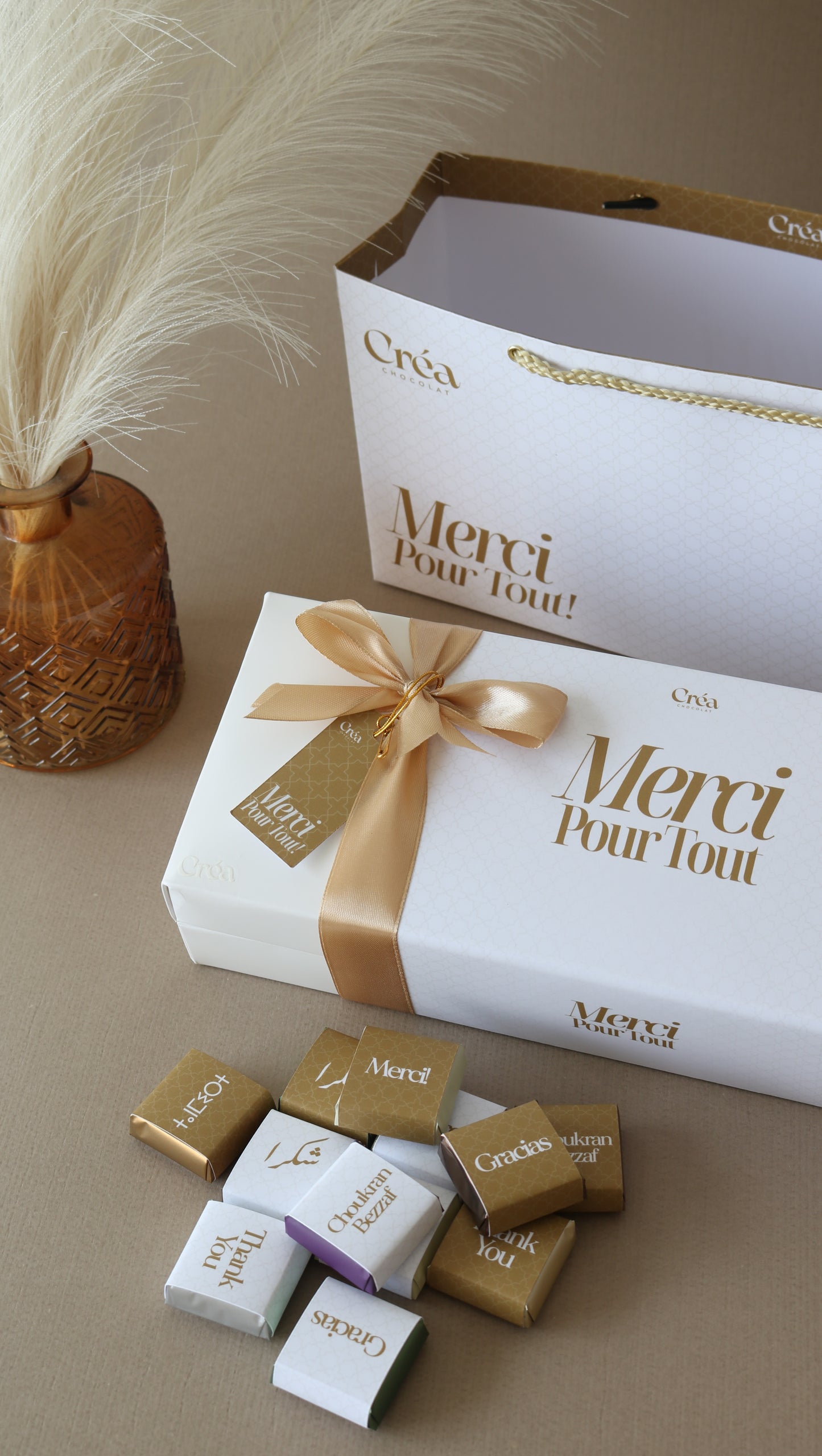 MERCI -  Boite de chocolat PRESTIGE - ÉDITION LIMITÉE