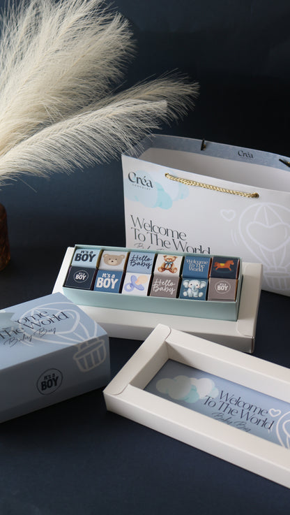 BABY BOY- Boite de chocolat PRESTIGE - ÉDITION LIMITÉE