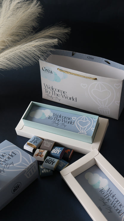 BABY BOY- Boite de chocolat PRESTIGE - ÉDITION LIMITÉE