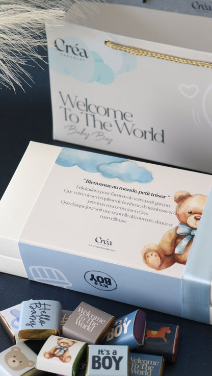 BABY BOY- Boite de chocolat PRESTIGE - ÉDITION LIMITÉE