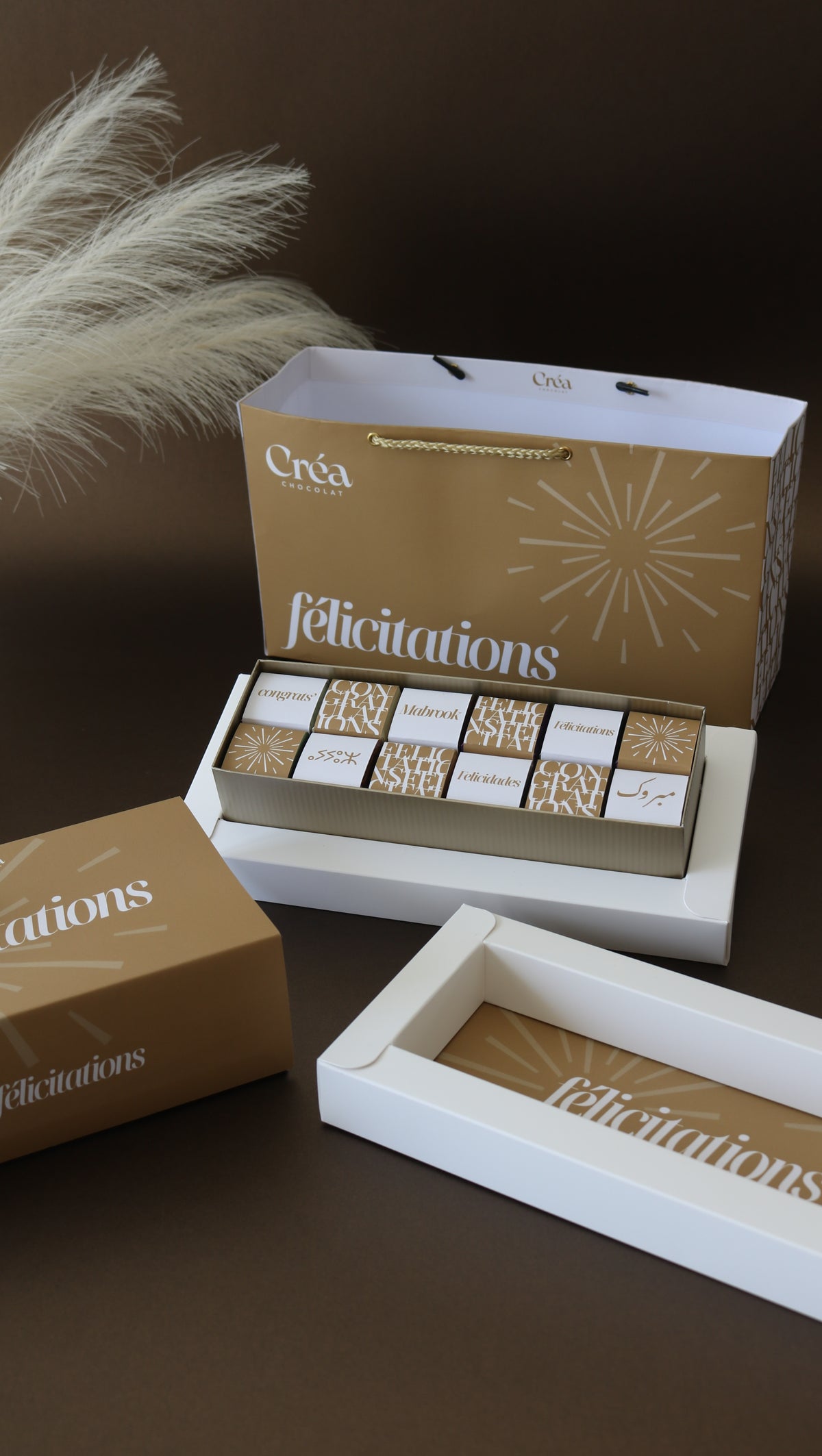 FÉLICITATIONS d’Exception- Boite de chocolat PRESTIGE - ÉDITION LIMITÉE