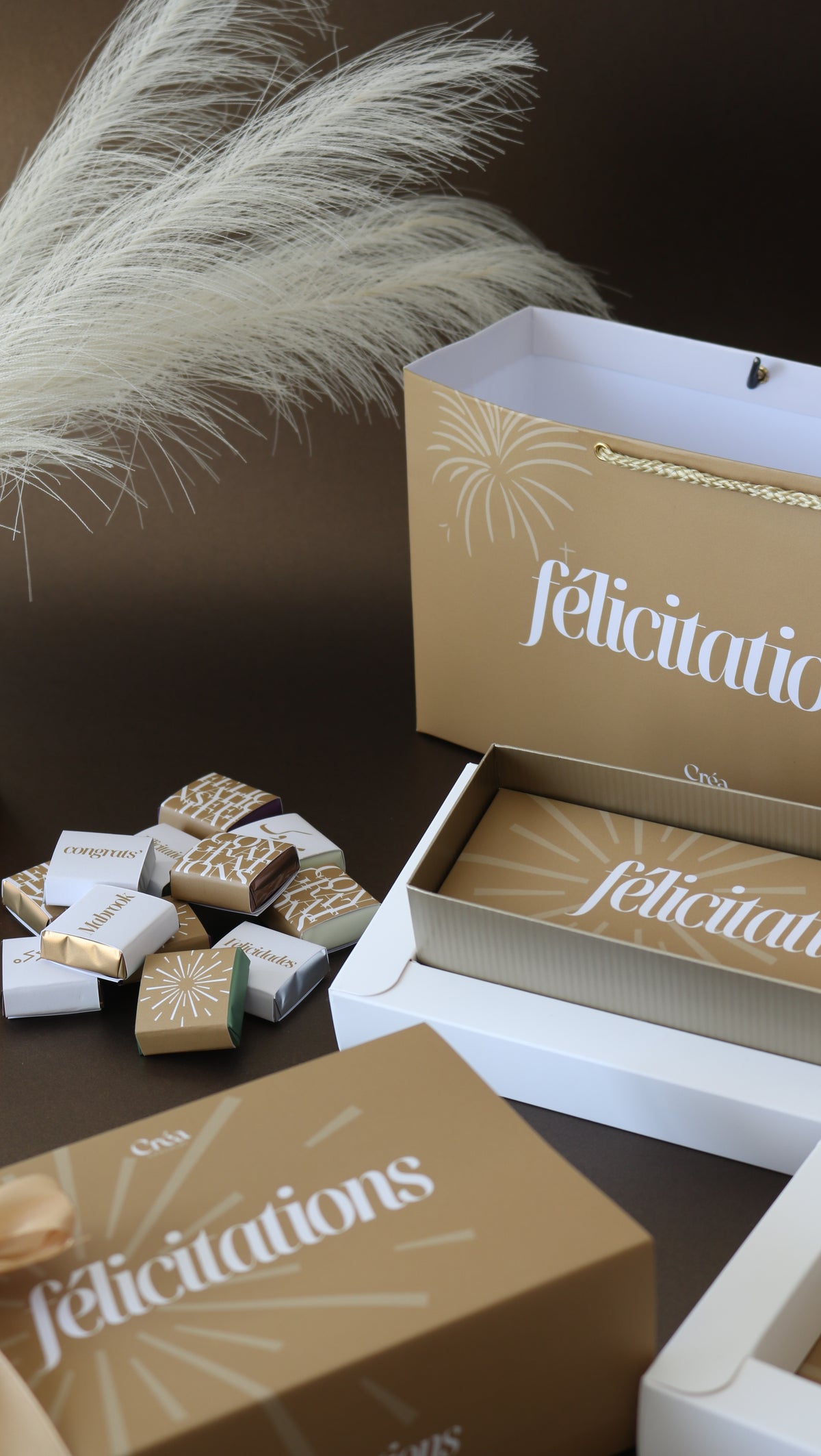 FÉLICITATIONS d’Exception- Boite de chocolat PRESTIGE - ÉDITION LIMITÉE